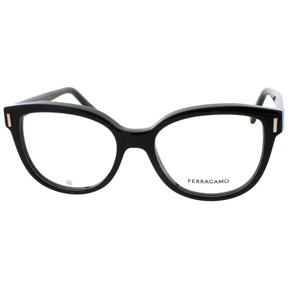 NWT Salvatore Ferragamo SF2994 Black 53mm Eyeglasses
